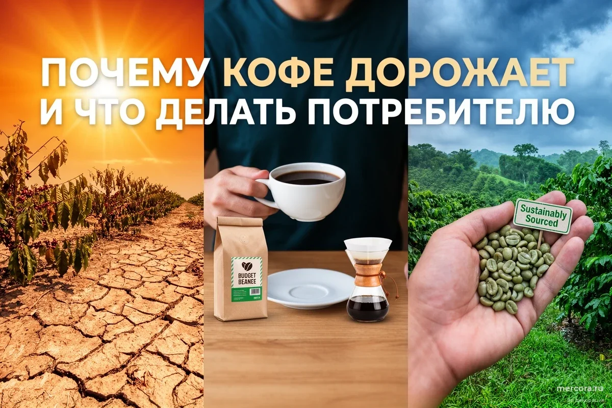 Чашка кофе за 1000 рублей: аналитики назвали срок, когда привычный ритуал станет роскошью